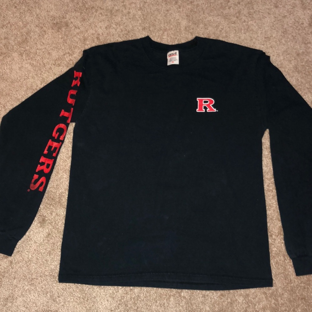 Rutgers long sleeve t shirt medium